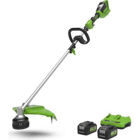 Coupe-gazon Greenworks GD24X2TXK4x 2x24 V 2x4 0 Ah accu. (1/3)