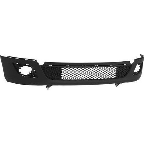 Pare-choc avant inférieur noir Ford Fiesta MK5 phase 2 2005-2008