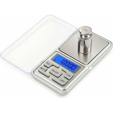 Balance numérique, 200 g / 0,01 g Balance de précision professionn / Pèse-lettre / Balance / Balance de poche, très précise, professionn de wake-up-easy, taille de poche, 500g-0.1g
