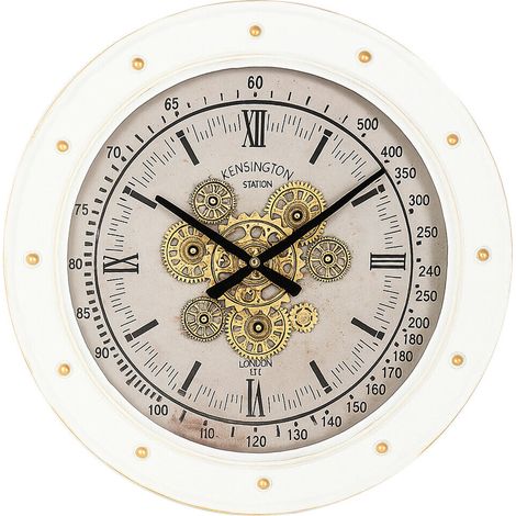 Reloj Pared Led Metal 60X9X60 Movimiento Blanco (1/5)