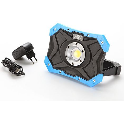 PROJECTEUR AVEC BATTERIE RECHARGEABLE ET POIGNÉE MAGNÉTIQUE 20W COB IP54 ALYCO (1/5)