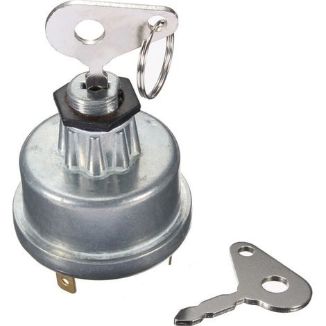 Contacteur d'allumage universel pour tracteur Convient a MASSEY FERGUSON JCB AS LUCAS 35670 (1/4)