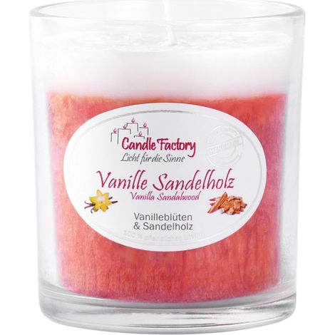 Candle Factory Party Light Kerze Vanille Sandelholz Duftkerze 201123