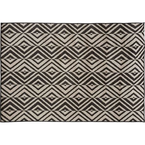 Tapis d'extérieur rectangulaire à motifs géométriques (1/5)