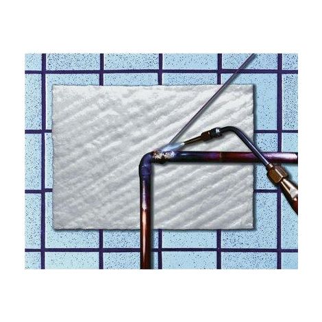 Castolin – Pare-flamme aluminium Xuper thermique – Écran isolant pour soudure – Haute protection thermique – Extra souple