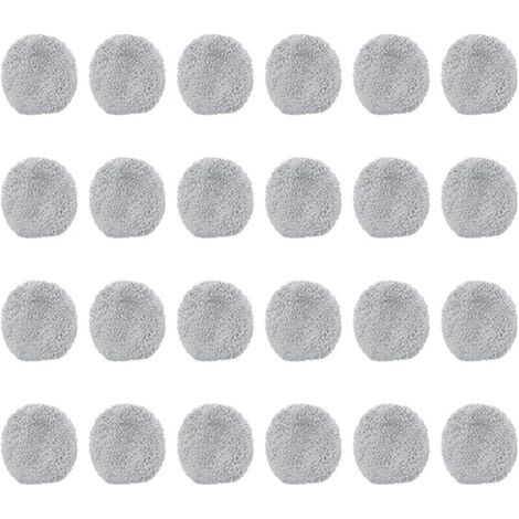 FOREHILL Lingettes de rechange en fibre pour robot balayeur, robot balayeur, pour 168 (1/4)