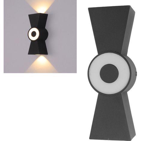 Applique murale moderne d'extérieur étanche à LED 8 W 3000 K pour cour, porche, villa 85-265 V (1/5)