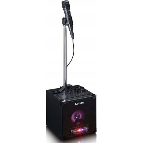 Altavoz AUX Bluetooth SD USB karaoke soporte LED (1/5)