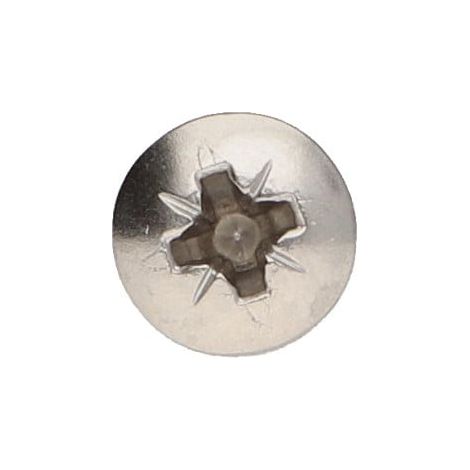VBA Vis bois agglo Inox A2 Tête ronde TR Pozi 4X12-100 pièces (1/2)