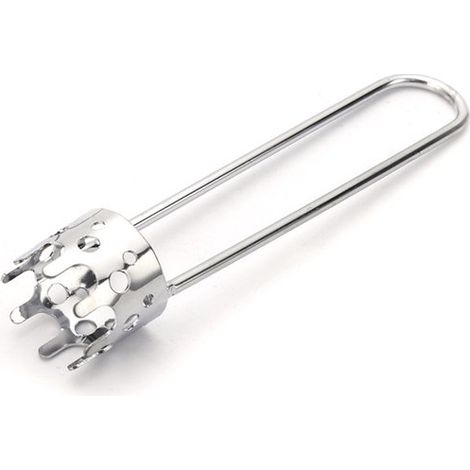 Maceta de acero inoxidable para pimientos – Juego de 2, para pimientos, manzanas y verduras. (1/4)