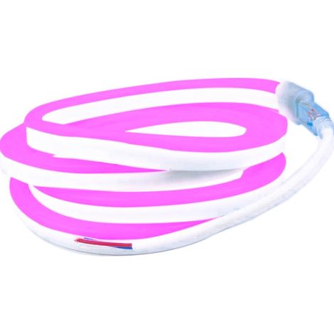 Profesional 12V EPISTAR 2835 120 LED/m 5 metros Cinta LED flexible de neón Profesional 12V EPISTAR 2835 120 LED/m 5 metros Rosa   Longitud: 5 metros - Transformador: Fuente de alimentación incluida