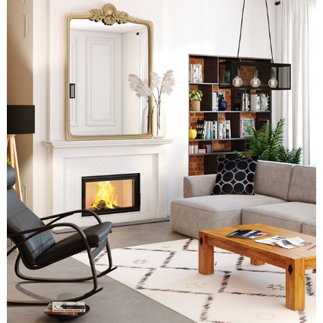 Insert de cheminée SAVEN Energy 80x50 Noir (17,0 kW) ECO (1/5)