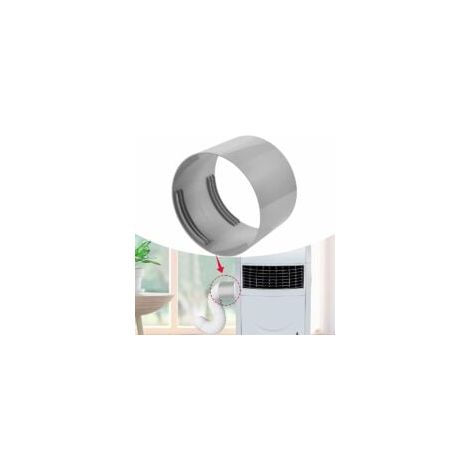 Climatiseur Adaptateur de Tuyau de Fenêtre Interface de Bouche Plate, Pour Tuyaux d’Évacuation Climatiseur Mobile De 150 Mm/5,9“ Pouces Et Aux Tuyaux d’Évacuation De Sèche-Linge Aucune Fuite, (1/5)