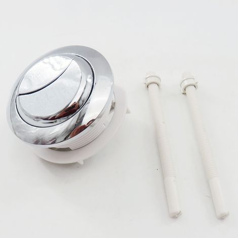 Bouton de réservoir de toilette, bouton d'abattant, rallonge ovale double bouton, accessoires pour bouton de chasse d'eau
