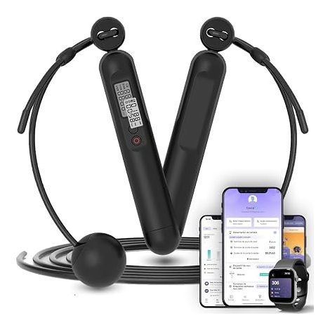 Sport Skipping Rope - Cable, Balls for Fitness, Crossfit and Boxing at Home