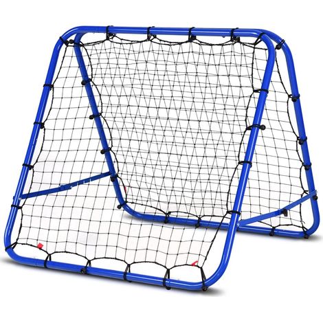 Verstellbares Fußball-Reboundernetz, 100 x 100 cm