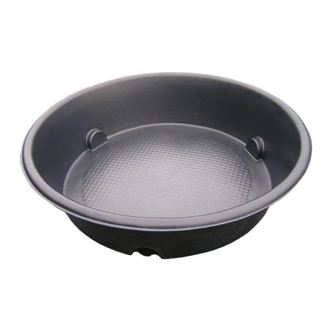 Plast'Up Rotomoulage – Bac de pâturage 400L – Polyéthylène traité anti-UV – Rebord extérieur pour prise en main – Bouchon de vidange 2 pouces