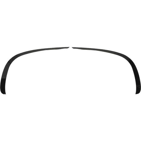 1 Paar Frontstoßstangenspoiler-Zierleisten, glänzend schwarz, Stoßstangensplitter-Diffusor-Ersatz für Mercedes-Benz CLS-Klasse C257 AMG-Linie (1/5)