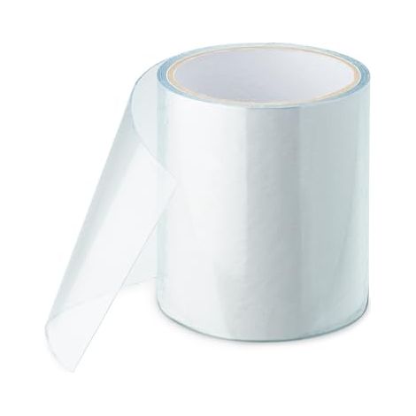 Cinta adhesiva subacuática, cinta de sellado, cinta de reparación para piscinas, tiendas de campaña, lonas, canalones, botes inflables, pegamento acrílico (10 cm x 150 cm, transparente) (1/5)