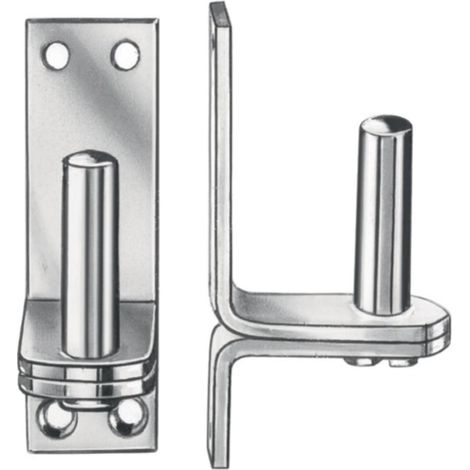 VORMANN  Bisagra  DII  sobre  placa  13x39x103mm  azul  galvanizada  -  000074013Z (1/2)
