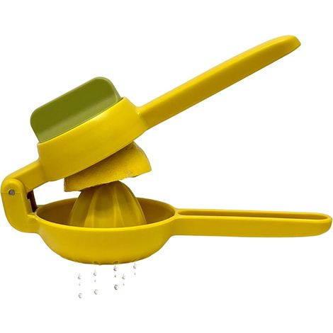 Presse-agrumes manuel Q2 pour citron, extraction par rotation pour un rendement optimal et un jus frais sans effort (1/5)
