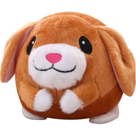 1 jouet interactif pour chien, cochon sauteur, jouet sonore actif, stimulant pour grands chiens, jouet mobile en coton PP (1/5)