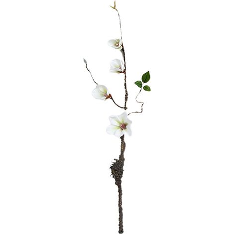 Branche de Fleur Artificielle, Branche Fanée de Verdure de Simulation pour Accessoires de Table, Décoration de Bureau de Fête à la Maison (211215YA02-3) (1/5)