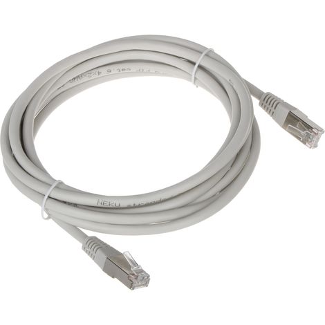 PATCHCORD RJ45/FTP6/3.0-GY 3,0 m