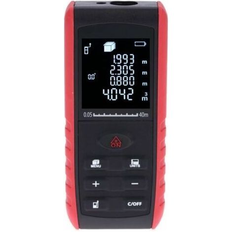 Telemetre Laser, Mesure De Volume Surfacique Avec Indication D'Angle, 40M