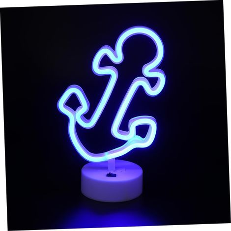 De Nuit N on Led Ancre Lampe D corative Petite Ancre Lumi re (1/5)