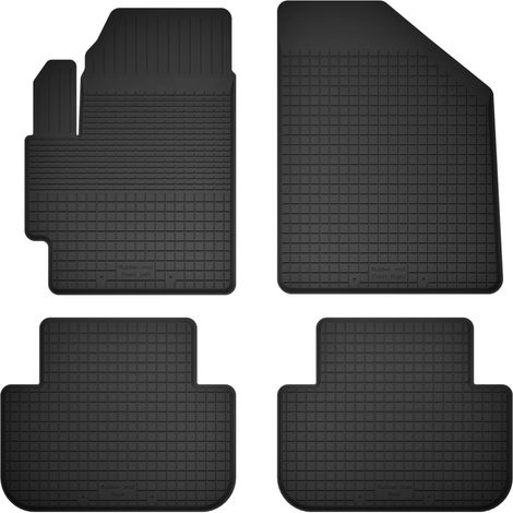 Gummifußmatten, 4er-Set, universell passend für: Kia Soul II Minivan (ab 2013)