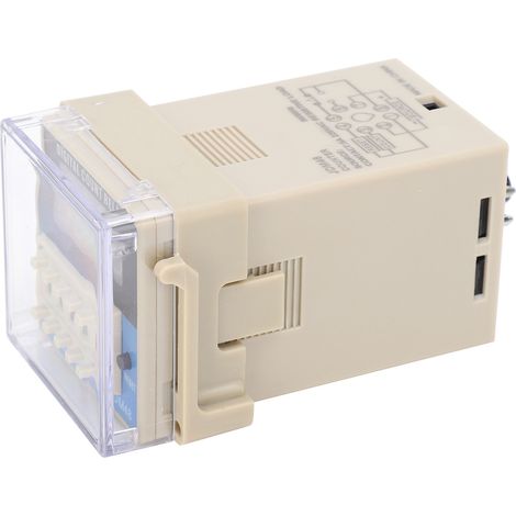 Relais temporisé numérique de haute précision, composant pour systèmes d'automatisation et de contrôle industriels JDM48DC24V (1/5)