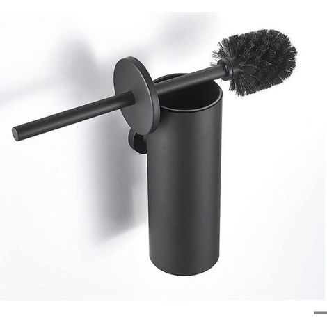 Porte-Brosse Toilette - Acier Inoxydable 304 - Montage Mural - Imperméable - Facile à Nettoyer - Pour Salle de Bains et WC - 1 Pièce (1/5)