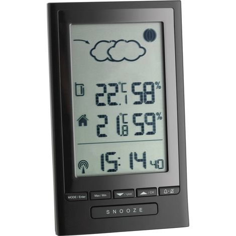 TFA Dostmann Modus Plus 351122 Stazione meteo digitale senza fili Previsione per 12 - 24 ore Numero di sensori max. 3
