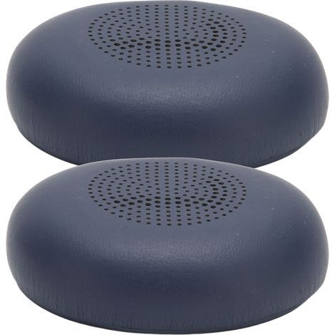 Professionelle Ohrpolster aus Proteinleder als Ersatz für das Jabra ELITE 45h Headset – Dunkelblau (1/5)