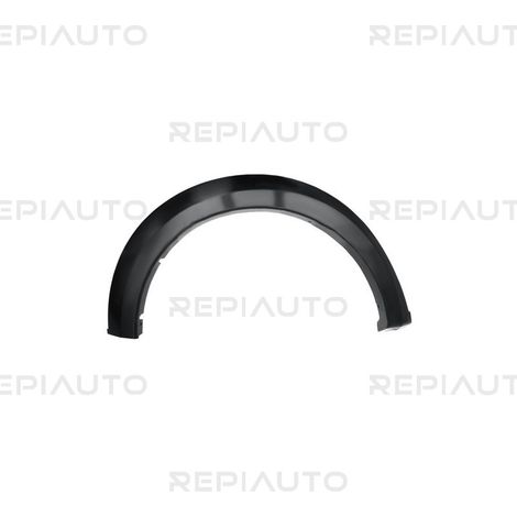 Moulure d'aile arrière droite à peindre avec embout noir Mitsubishi L200 Triton KJ/KK/KL phase 1 2015-2019