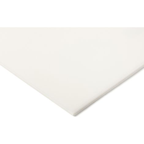 Plaque POM RS PRO Blanc, 500mm x 330mm x 10mm ( Prix pour 1 Lot )