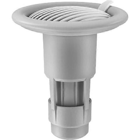 Siphon de sol anti-reflux pour salle de bain, vidange rapide, filtre anti-cheveux rond, filtre anti-obstruction pour douche, installation facile M89B