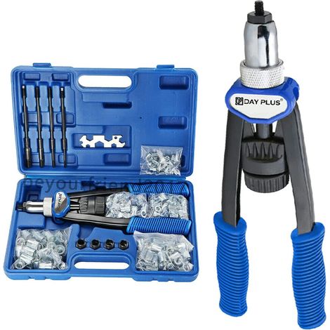 Ensemble de pinces à rivets en acier pour écrous à rivets M5 M6 M8 M10 M12 (1/5)