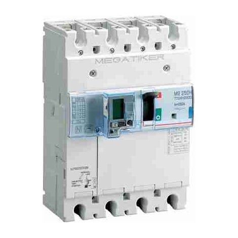 BTIT724H250D Interruttore scatolato MEGATIKER M2 250H magnetotermico 3P+N/2 - In= 250A - Icu 70kA