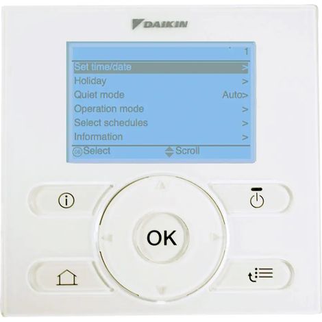 DAIKIN Unidad de mando y visualización adicional para DK Altherma 3 R W y R Hybrid, EKRUCBL1