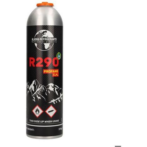 Alaska R290 Refrigerante Propano - 370 g / 750 ml