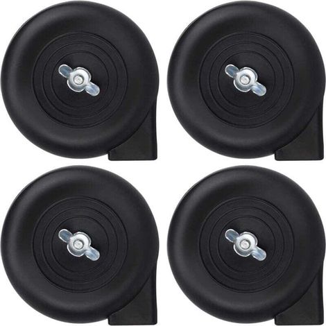 Set di 4 filtri silenziatori per compressore d'aria, filettatura da 20 mm, silenziatore di scarico per compressore d'aria -Crezuo