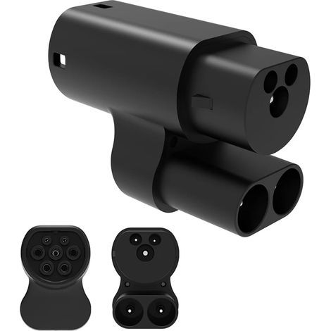 Aiskooc CCS2 to Tesla Type 2 Charger Adapter, Compatible with Tesla Model S/X (Only for Tesla Vehicles) (1/5)