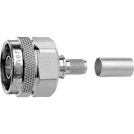 Telegärtner 100023916 100023916 Connecteur N mâle, droit 50 Ω 1 pc(s) S233142 (1/4)