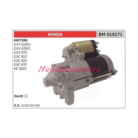 HONDA Anlasser GXV 610K1 Motor Rasentraktor Rasenmäher 018171