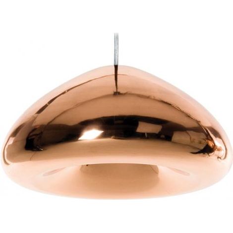 Deckenlampe - Hängeleuchte aus verchromtem Metall - 30 cm - Nullify Bronze