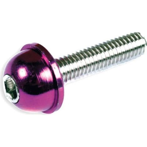 Vis vparts m6x20 tête allen anti vibration dorée