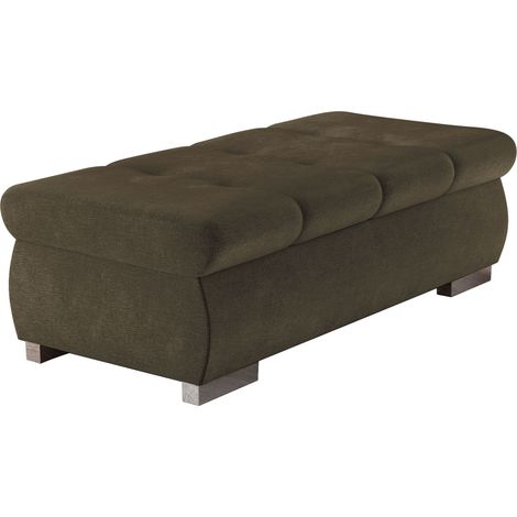 Banco tapizado Comfivo Nitor I, Wave 09, 39x60x120cm, Diámetro: 0, Tapiz, Patas: Plástico, 0