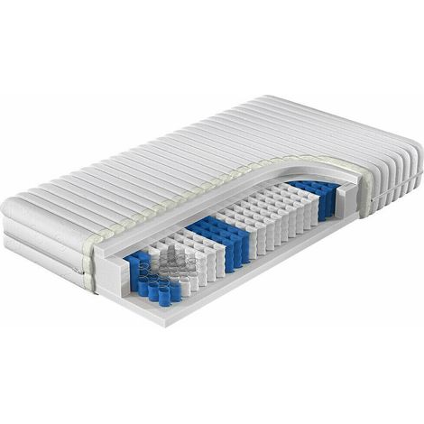 Matelas ComfiDream Premium , Avec ressorts (Pocket), 7 matelas à 7 zones de dureté, À deux côtés, Mousse de polyuréthane (1/3)